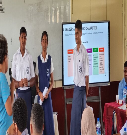 Leadership workshop attended by our head prefects at Cuvu College